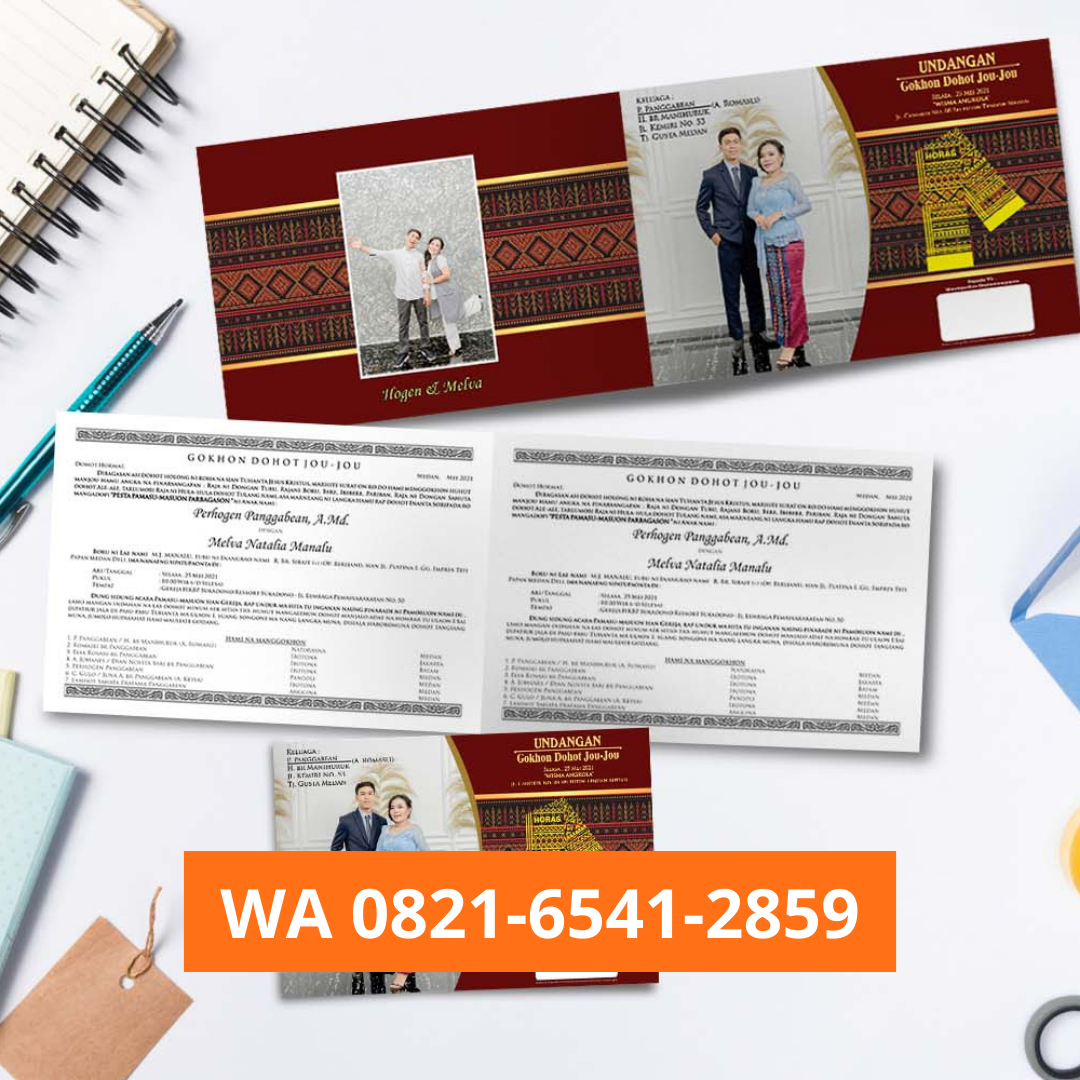 PROMO, WA 0821-6541-2859, Jasa Cetak Undangan Terdekat di Medan, Cetak Undangan Medan