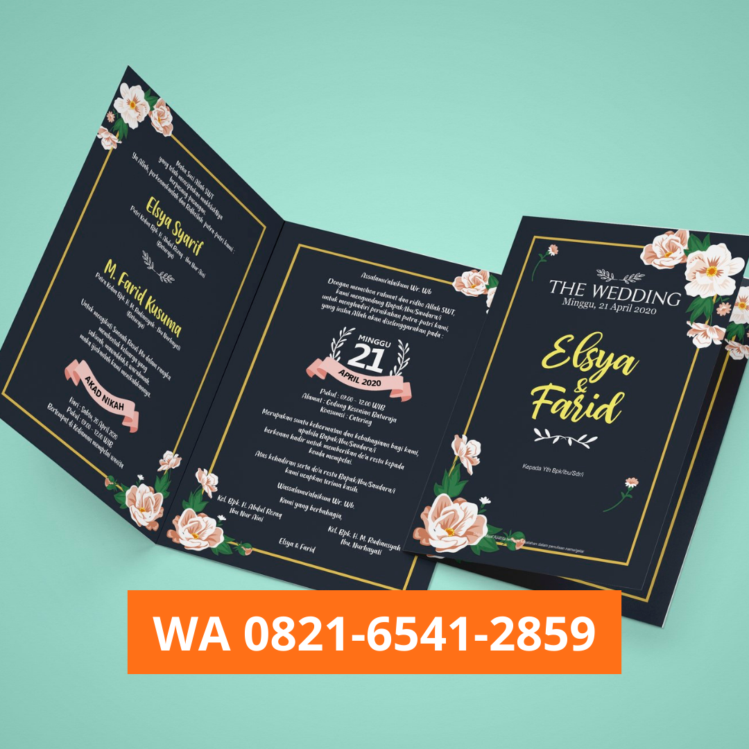 HEMAT, WA 0821-6541-2859, Cetak Undangan Nikah Murah di Medan, Undangan Medan