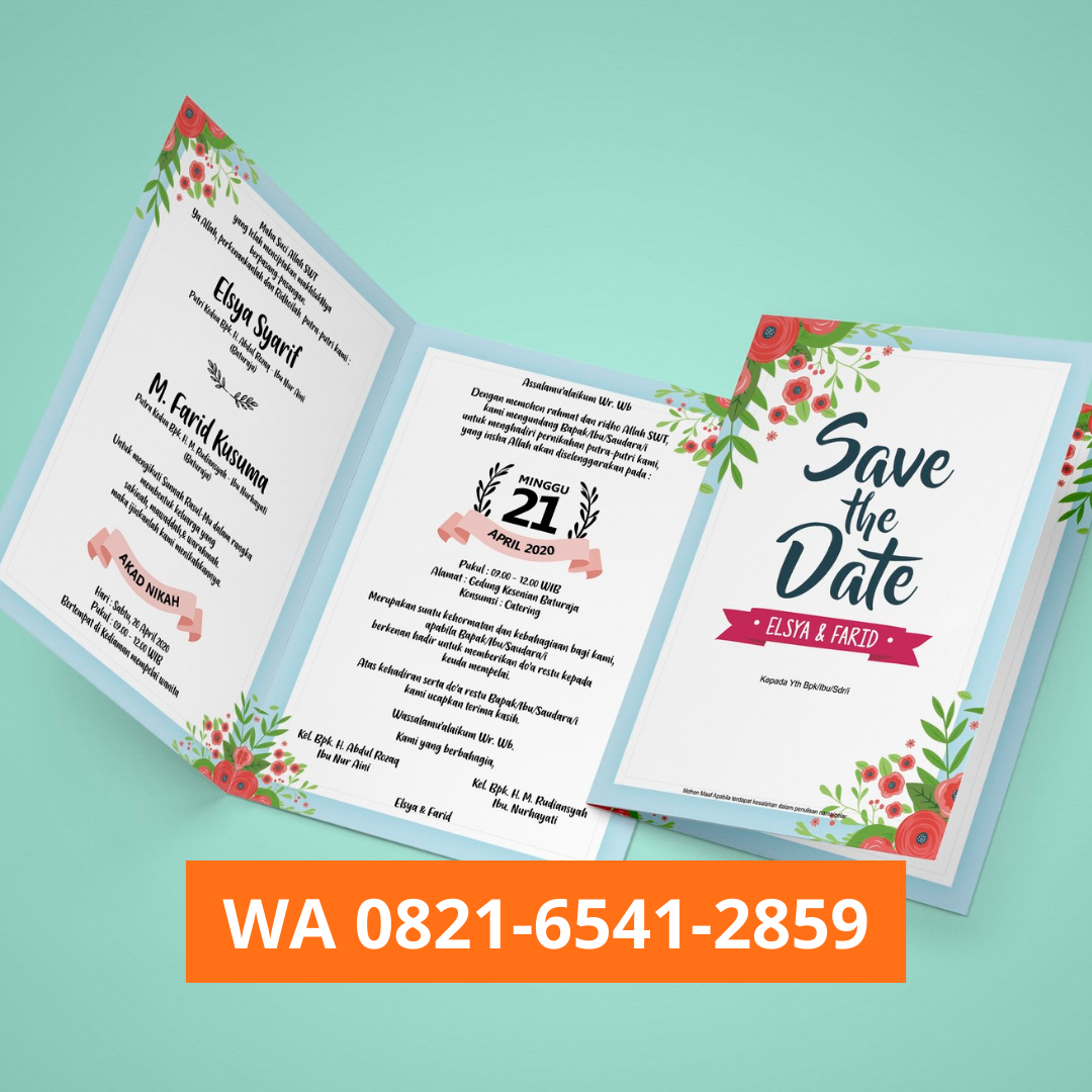 BAGUS, WA 0821-6541-2859, Percetakan Undangan Pernikahan Medan Sunggal, Cetak Undangan Medan