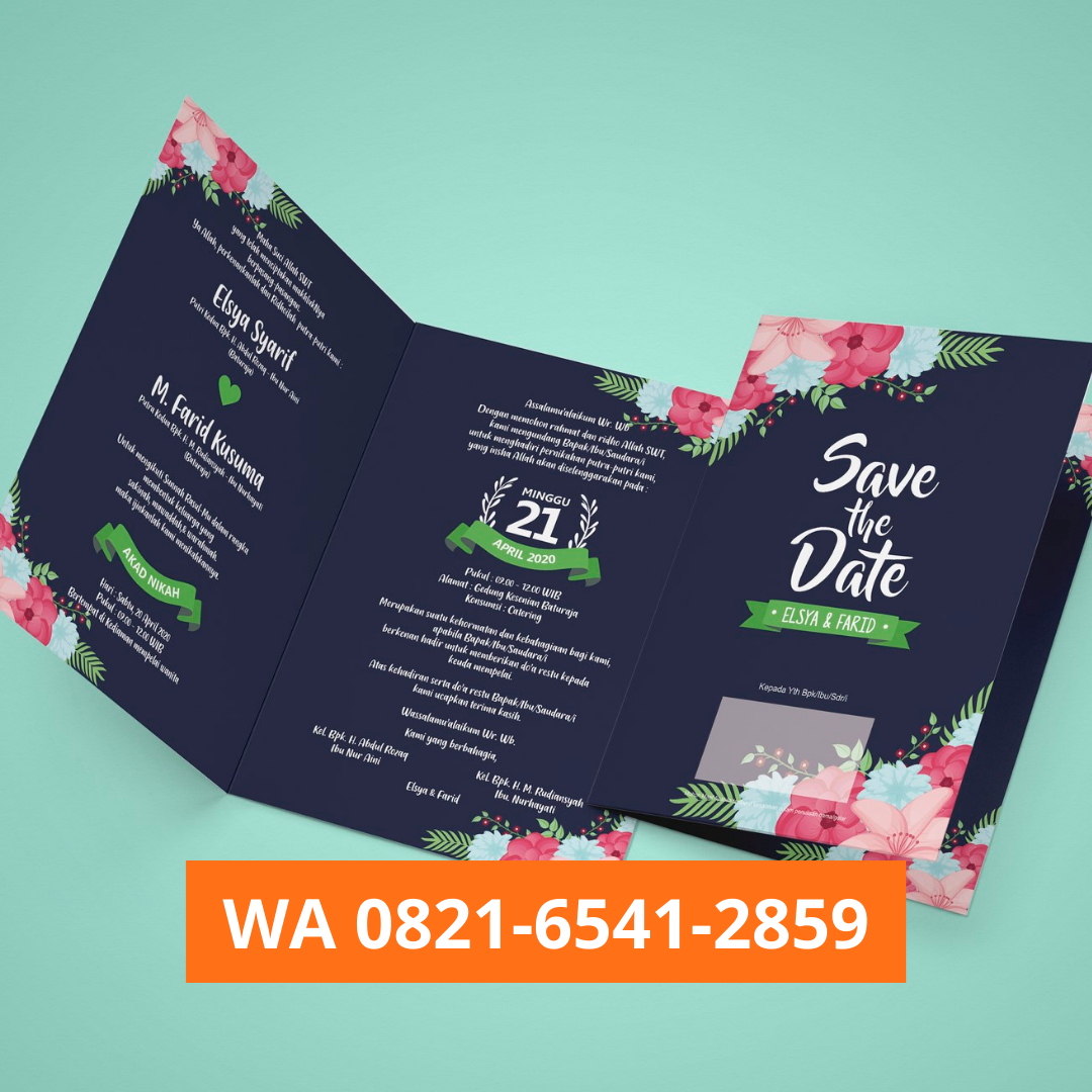 Berkualitas, WA 0821-6541-2859, Cetak Undangan Nikah Murah di Medan Denai, Undangan Medan