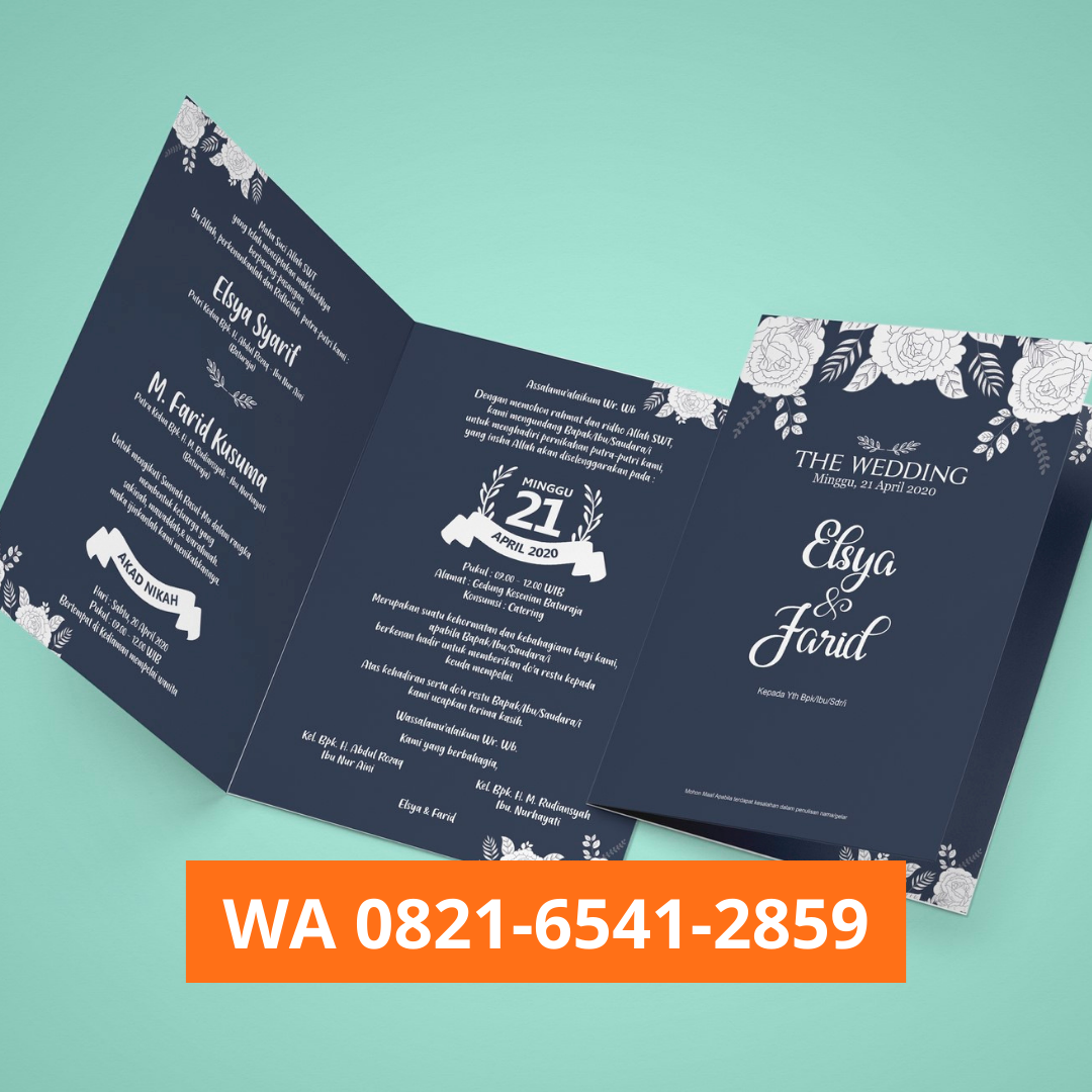 Promo, WA 0821-6541-2859, Cetak Undangan Nikah Murah di Medan Tembung, Undangan Medan