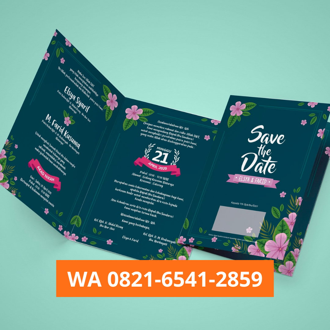 PROMO, WA 0821-6541-2859, Percetakan Undangan Pernikahan Medan Johor, Cetak Undangan Medan