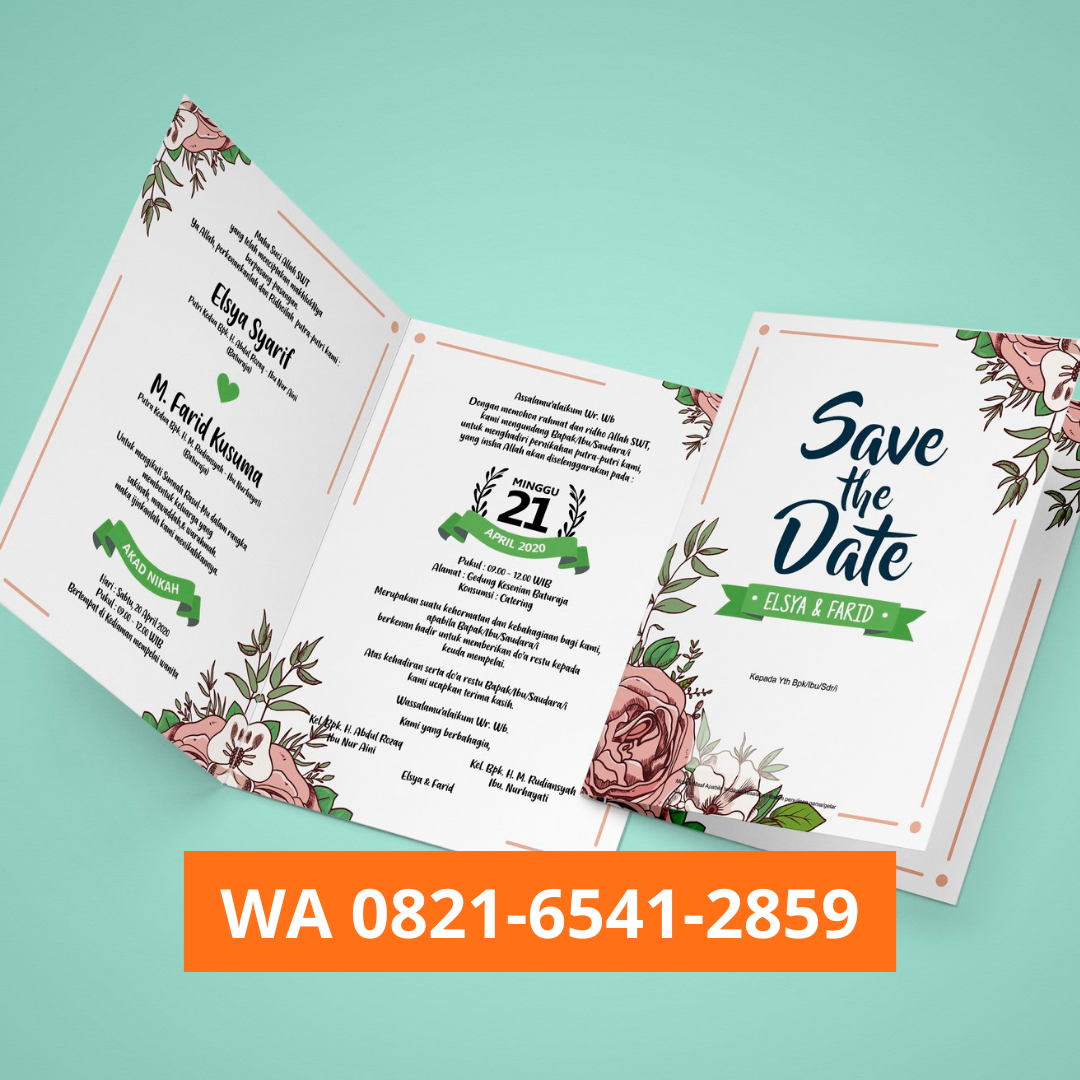 VIRAL, WA 0821-6541-2859, Percetakan Undangan Pernikahan Medan Denai, Cetak Undangan Medan