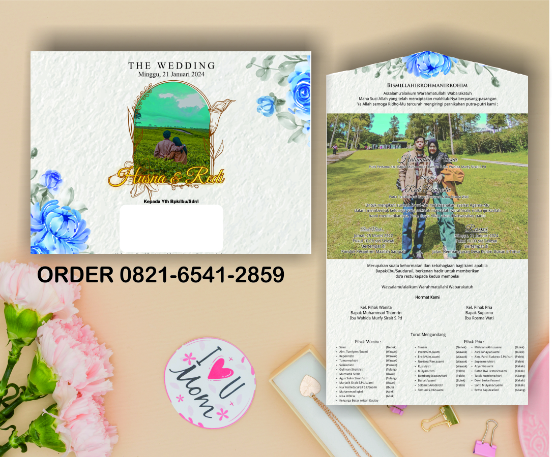 Cantik! Cetak Undangan Pernikahan di Banda Aceh