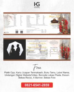 cetak undangan pernikahan di medan, undangan kekinian, undangan pernikahan murah (2)
