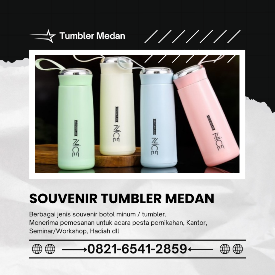 tumbler murah di medan, botol minum di medan, souvenir tumbler di medan (1)
