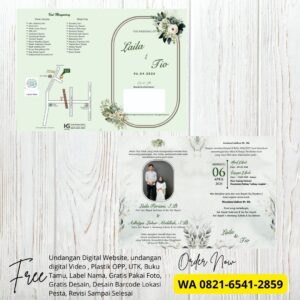 cetak undangan pernikahan di medan, undangan kekinian, undangan pernikahan murah (2)